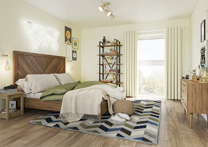Vienna, Mushroom - Made to Measure Curtains - Image 8